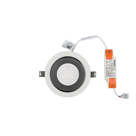 Nowodvorski Lampa podtynkowa biała CL KEA LED 30W 3000K IP44 