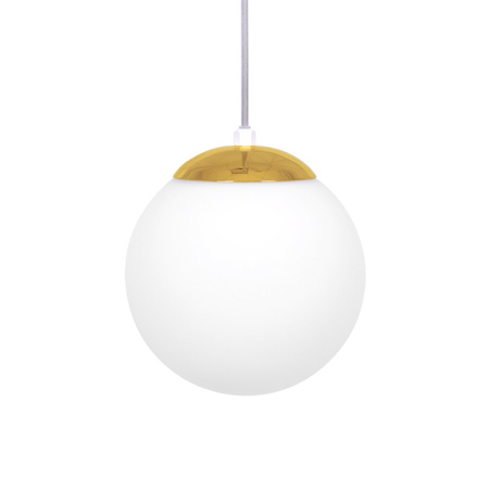Lampa wisząca z kulistym kloszem o średnicy 16cm K-5311 z serii ELMO