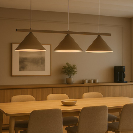 Lampa wisząca CAPITAL TAUPE 3xGX53