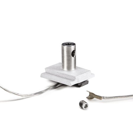 Kluś Zawieszka OS22-PRET-Z, biały, PA, stal nierdzewna