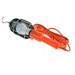 Lampa warsztatowa E27x1 z kablem 5m hak włącznik