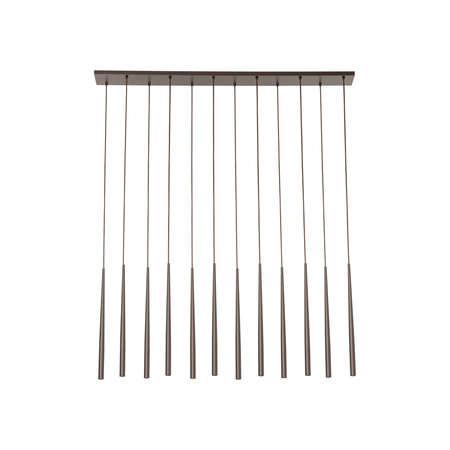 Tk Lighting PIANO BROWN lampa wisząca 12xG9