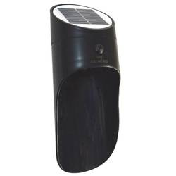 Kinkiet solarny LED Palesa 1W 4000K czarny z czujnikiem ruchu