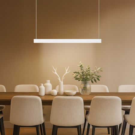 Lampa wisząca Linea Biały 36W LED 3000K-4000K-5700K
