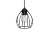 Lampa Wisząca DON BLACK 1xE27 czarna