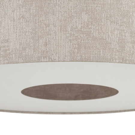 Lampa wisząca CEDRO M beżowa tkanina 50cm Nowodvorski 11665