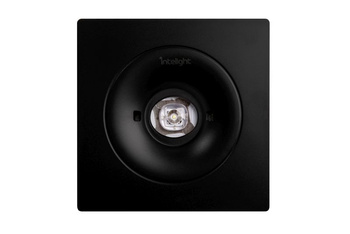Intelight Oprawa sieciowo-awaryjna podtynkowa STARLET SPOT QUAD SQ 150 M 3H MT [BLK] / 84714