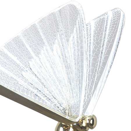 Light prestige Mariposa 1 wisząca złota LP-1715/1P