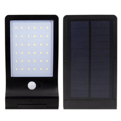 Lampa LED solarna slim czujnik PIR + uchwyt IP65