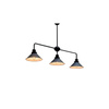 Nowodvorski Lampa sufitowa czarna metalowa CRAFT