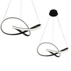 LAMPA WISZĄCA CAPPIO BLACK 36W LED czarna