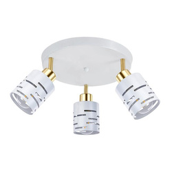 Lampa sufitowa 3xE27 LED Elen biała