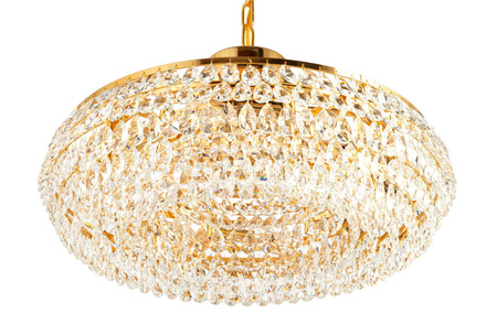 Lampa kryształowa luksusowa żyrandol Luxury Gold WSC030