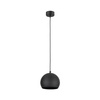 Lampa wisząca ZOE Black 1xE27 S