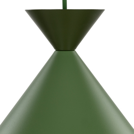 LAMPA WISZĄCA MATTEO PEAPOD GREEN 1XE27  XL