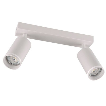 Lampa ścienno-sufitowa PARIS 2 GU10 Biała