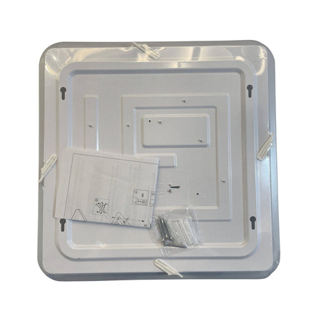 Babilon plafon kwadratowy 24W 38x38 cm 4000K złoty