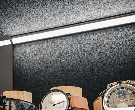 Profil kątowy PIKO-45 wąski, czarny anodowany, 3010mm