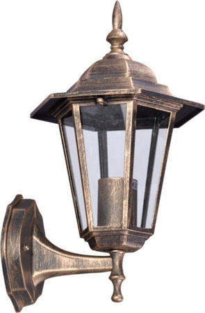 Kinkiet K-5009A UP CZARNY/ZŁOTY z serii STANDARD