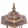 Lampa ogrodowa stojąca K-5009S CZARNY/ZŁOTY z serii STANDARD