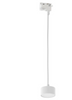 Lampa wisząca szynowa 1- fazowa biała zwis GX53