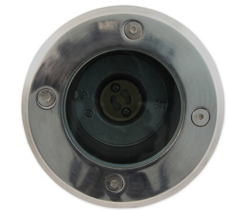 Oprawa najazdowa 1xGU10 okrągła IP67 230V IK09 11cm