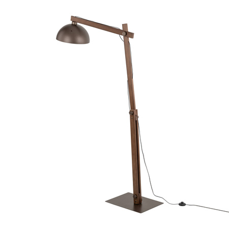 Lampa podłogowa OSLO BROWN 1xE27