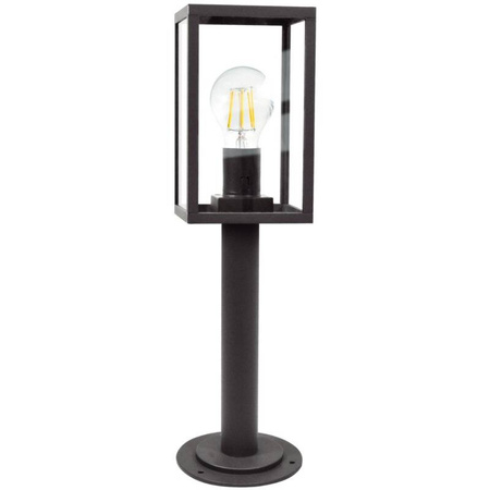 Lampa zewnętrzna MALMO 48cm stojąca grafit 1xE27