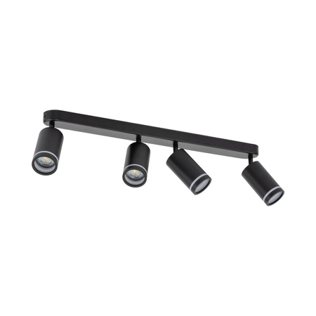 Lampa sufitowa JET Black 4xGU10