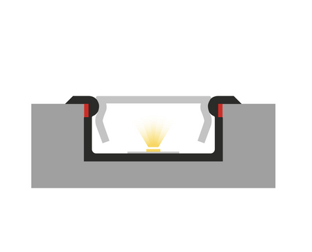 LED P6-5 Profil 3000 mm biały lakierowany (nr kat 866516)