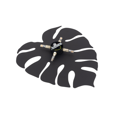 Kinkiet MONSTERA XL Black 4xG9