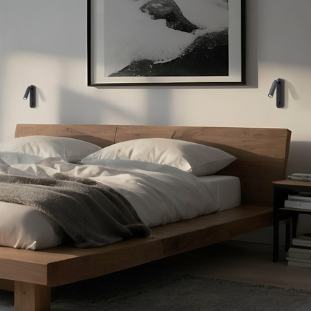 Kinkiet ENZO Black 1xG9