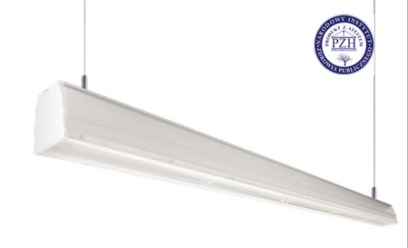 Lampa HD LINE+ przemysłowa liniowa Led 75W 4000K IP42 ściemnialna DALI