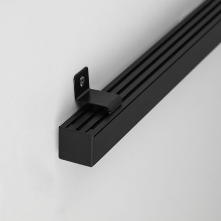 Kluś Mocownik GIP-STN-90G, czarny, stal nierdzewna