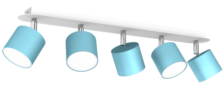 Lampa sufitowa DIXIE BLUE 5xGX53