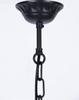 Lampa ogrodowa wisząca K-5006H CZARNY z serii LOZANA