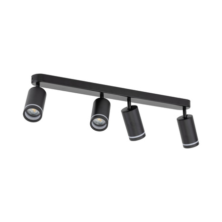 Lampa sufitowa JET Black 4xGU10