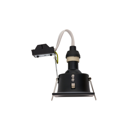 Nowodvorski Lampa punktowa podtynkowa czarna DELTA 