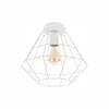 Lampa sufitowa DIAMOND White 1xE27 D