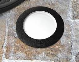 Oprawa najazdowa Led 7W czarna 160mm 4000K GX53 IP66