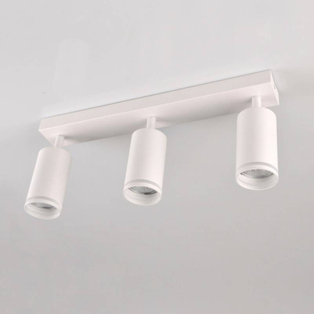 Lampa ścienno-sufitowa PARIS 3 GU10 Biała