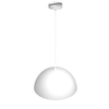 Lampa wisząca BETA biała złota 1xE27 35cm