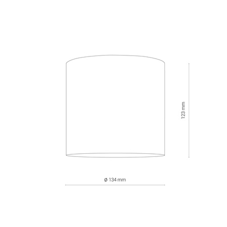 Nowodvorski Lampa natynkowa tuba czarna CL IOS LED 20W 3000K ANGLE 60 