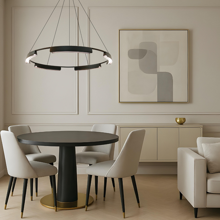 Light prestige Tura 1 wisząca 60cm czarna LP-9786/1P 60cm BK