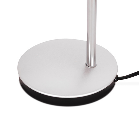 Stylowa lampka biurkowa dla ucznia K-MT-200 SREBRNY z serii KAJTEK