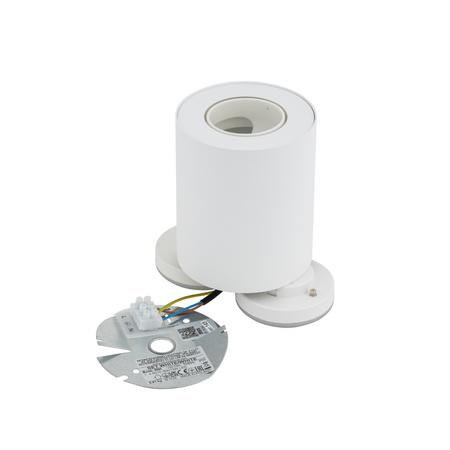 Nowodvorski Lampa punktowa natynkowa biała tuba SET