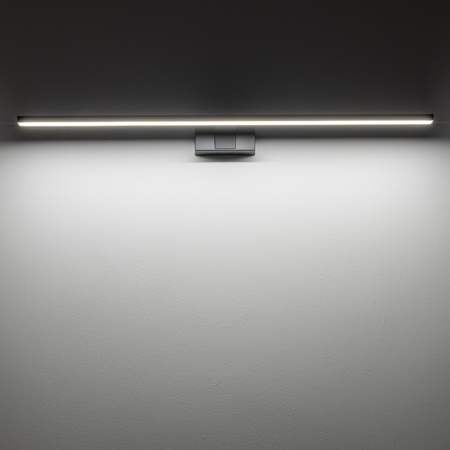 Kinkiet CEZANNE L 80cm LED 15W 4000K IP44 czarny Nowodvorski 106678