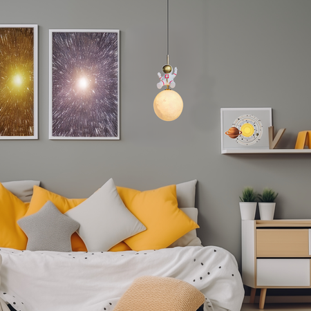 Lampa wisząca Astronauta 1xE27