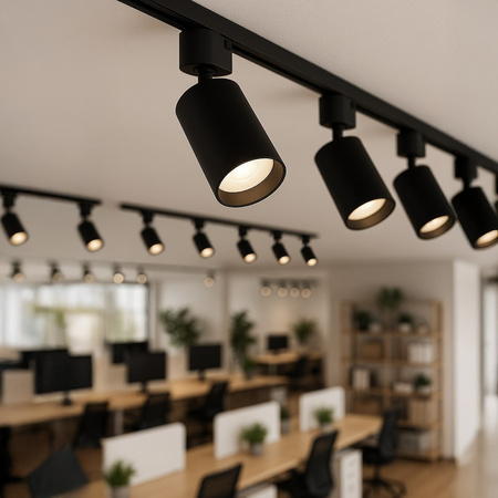 Oprawa szynowa Tiger Track Czarny 1xGU10