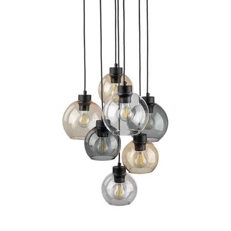 Lampa wisząca CUBUS MIX 7xE27 KOŁO